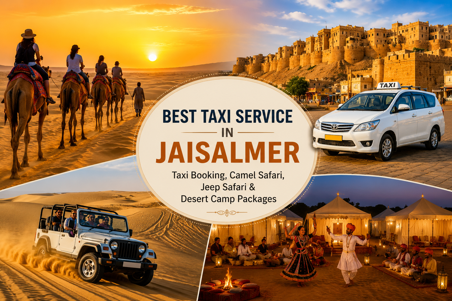 Best Taxi Service in Jaisalmer
