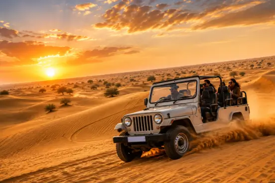 Jeep Safari in Jaisalme