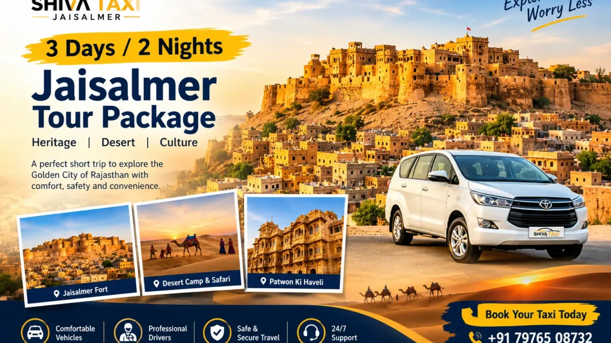 3 Days 2 Nights Jaisalmer Tour Package